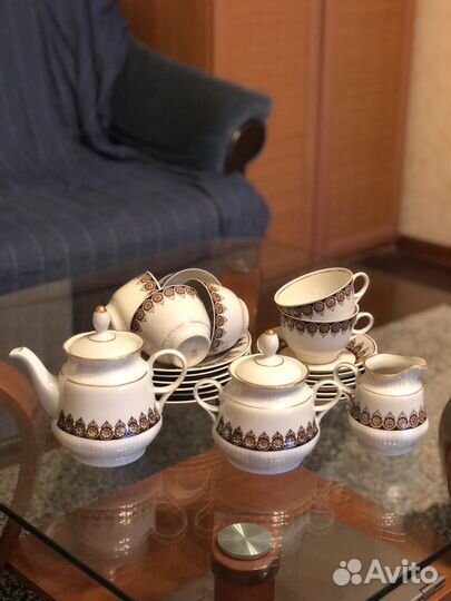 Чайный сервиз фарфор СССР