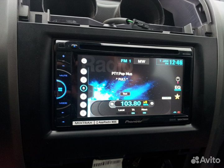 Магнитола 2din Pioneer avh-x1500dvd