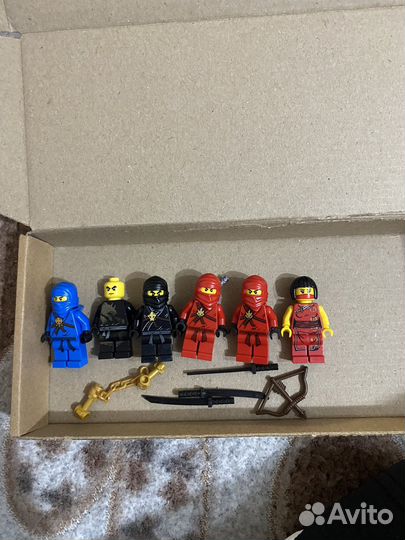 Lego ninjago минифигурки
