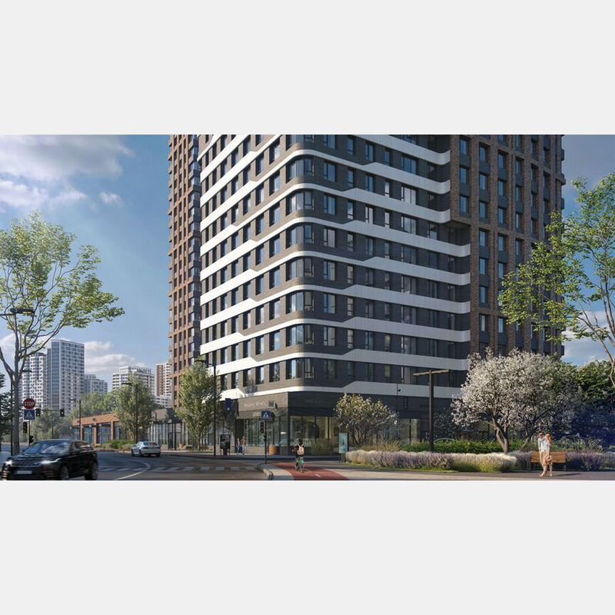 Апартаменты-студия, 41,5 м², 1/11 эт.