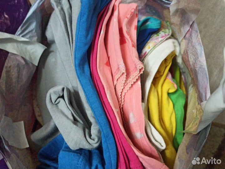 Детские вещи пакетом на девочку 98 104