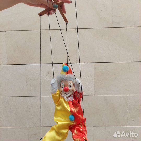 Кукла клоун СССР