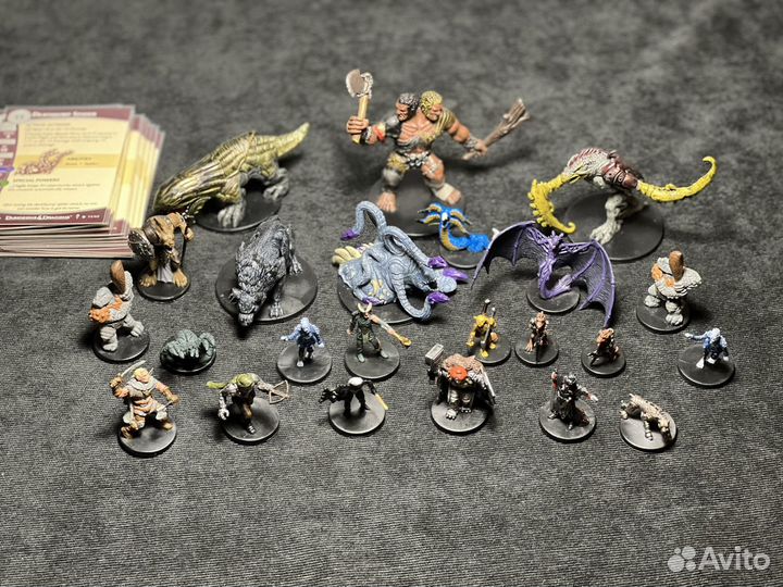 Dungeons & Dragons Miniaturs Wizards Миниатюры