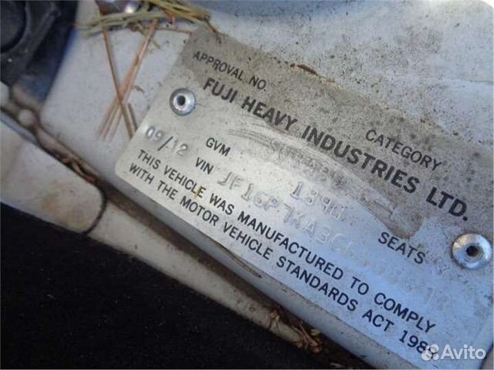 Разбор на запчасти Subaru Impreza 2011-2016