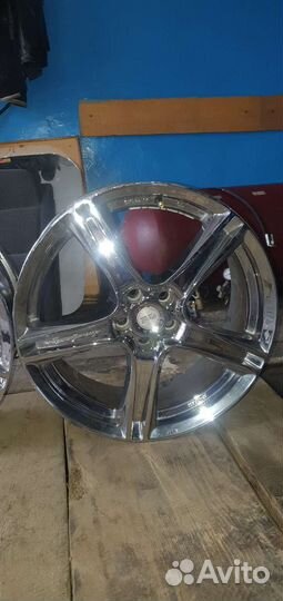 Диски литые r18 5x100 хром