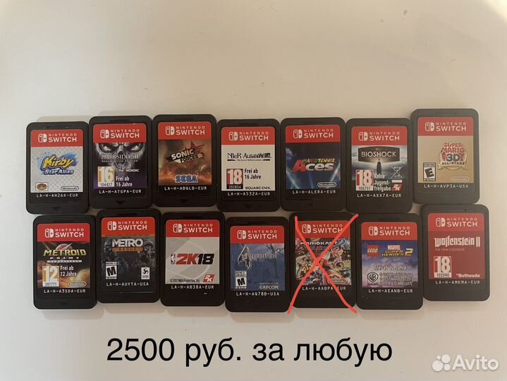 Игры для nintendo switch