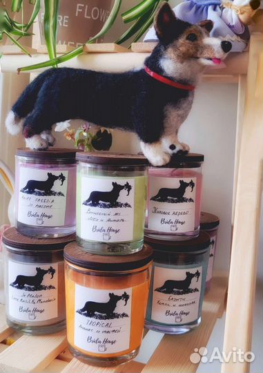 Свечи из соевого воска