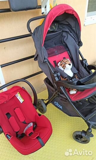 Коляска с автолюлькой