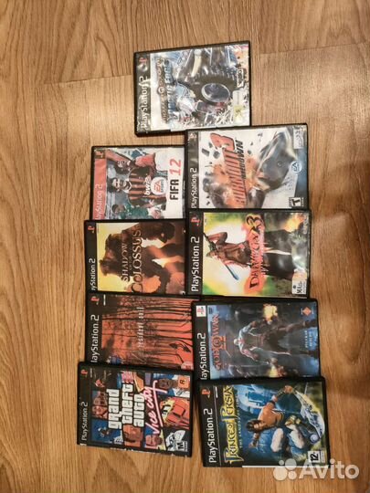 Игровые диски на ps2