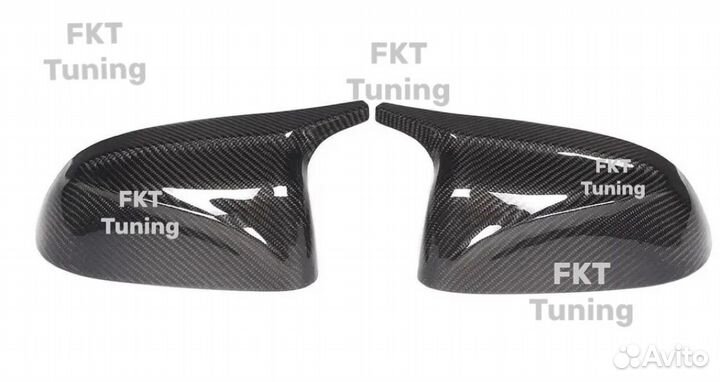 Накладки на зеркала BMW X1-X7 G-кузов М-стиль Карб