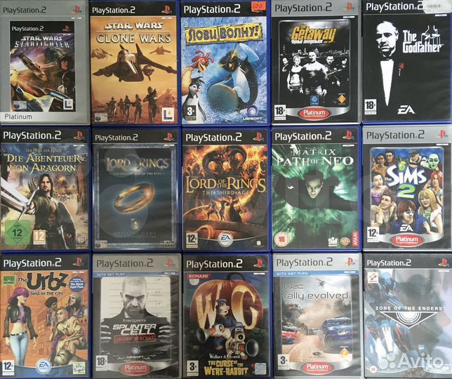 Игры для PS2 / PS Vita / PSP