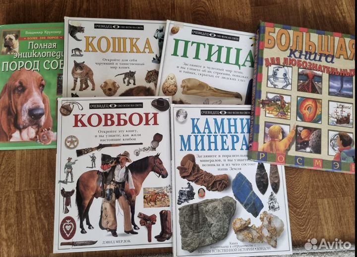 Детские энциклопедии с картинками. Цена за 1 шт