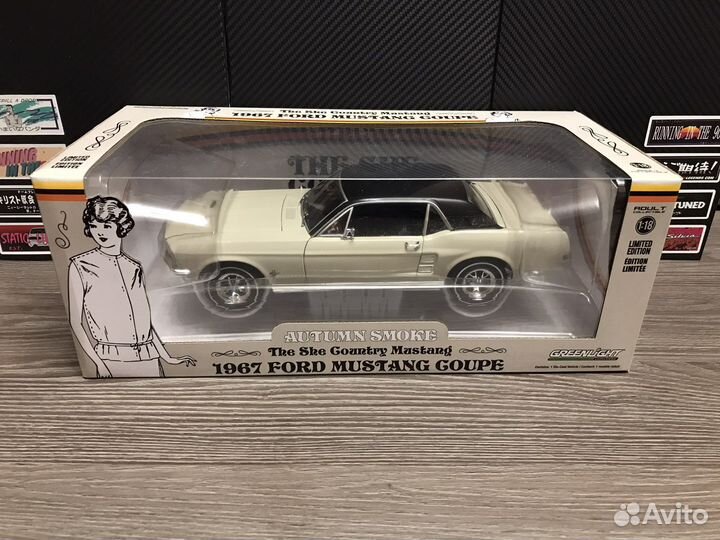 Greenlight 1/18 Ford Mustang Coupe 1967