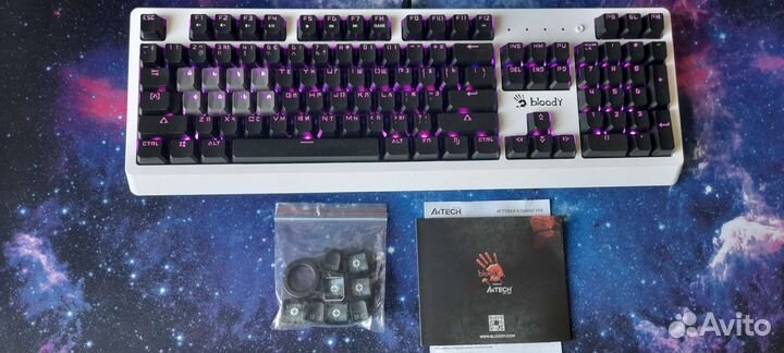 Клавиатура bloody b810rc