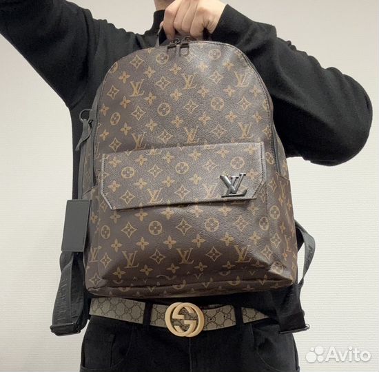 Рюкзак louis vuitton коричневый