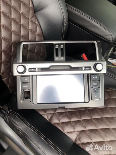 Магнитола на toyota prado 150