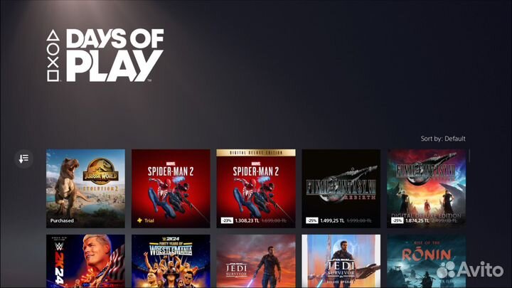 Покупка игр на ps4, ps5 турция
