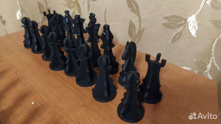 Шахматы из фанеры
