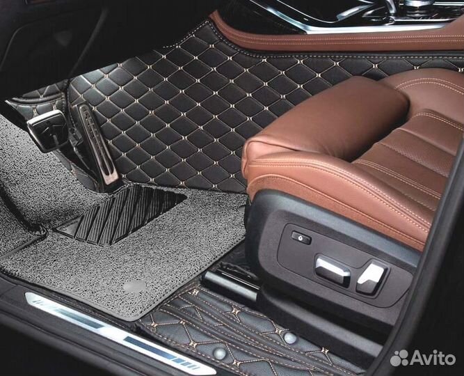 3D Коврики Chery из Экокожи