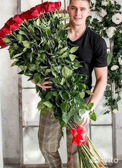 Высокие розы Гигантские розы с доставкой