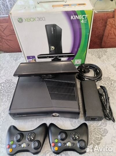 Xbox 360 прошитый,много игр. б/у