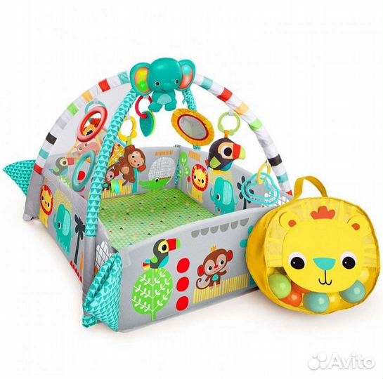 Развивающий коврик bright starts