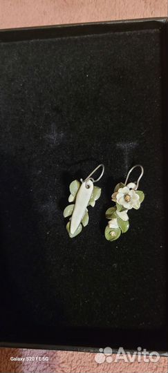 Серьги керамика