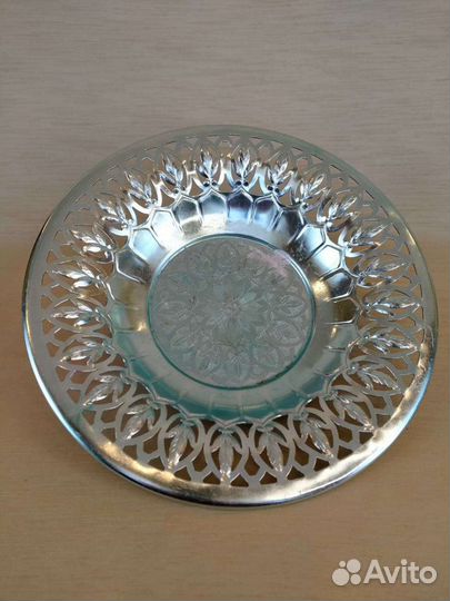 Тарелка хлебница сухарница