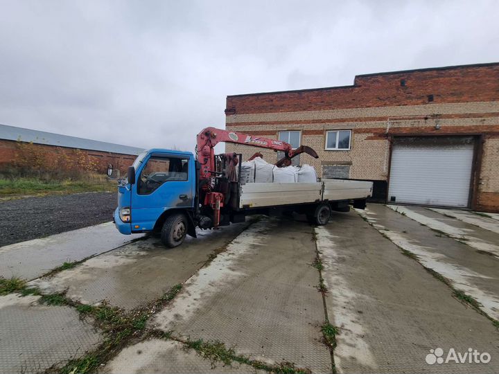 Кран манипулятор. Борт 5т. 6м. Стрела 3т. 10м