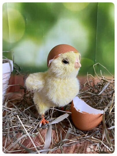 Мягкая игрушка цыпленок