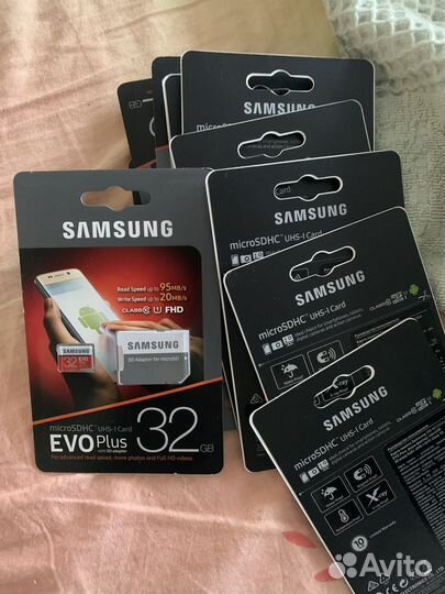 Карта памяти MicroSD 32