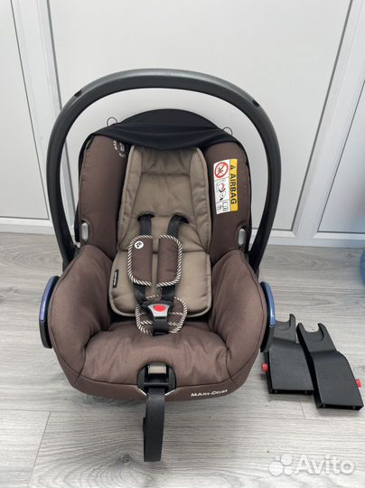 Автолюлька maxi cosi с адаптерами