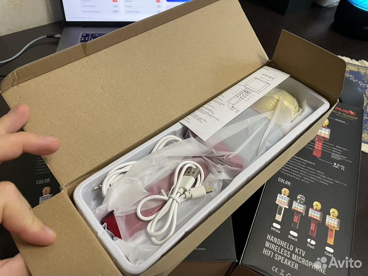 Беспроводные караоке микрофоны Wster WS-1828