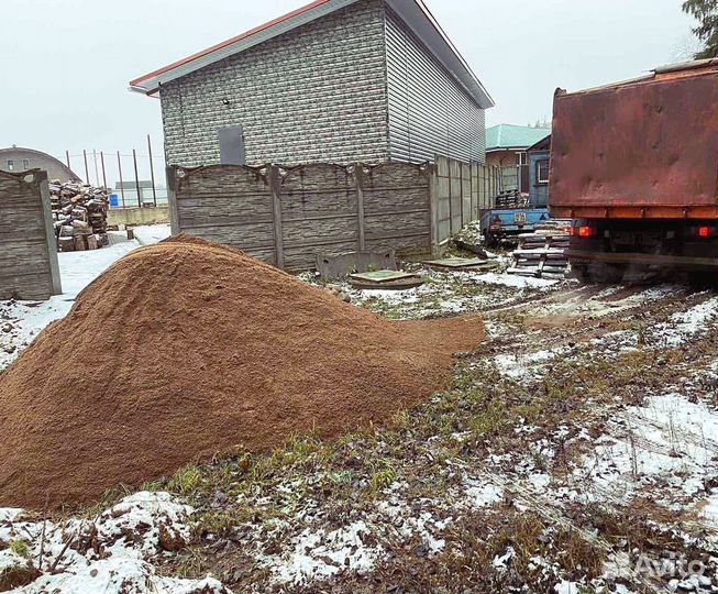 Песок строительный с доставкой