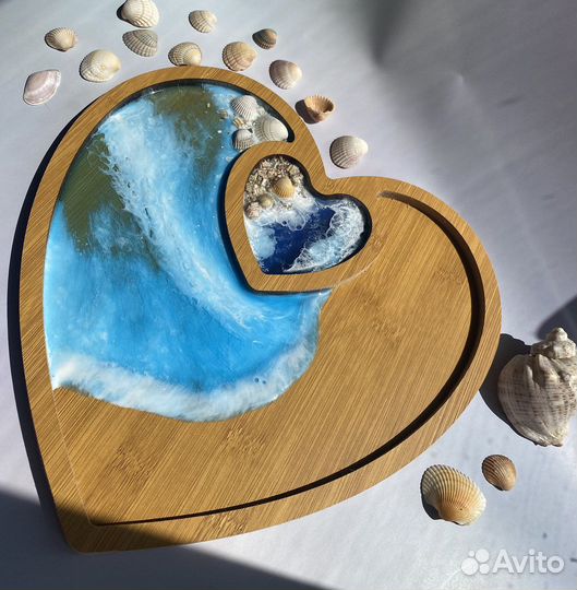 Поднос деревянный