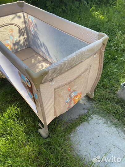 Детская кровать манеж capella s10-6