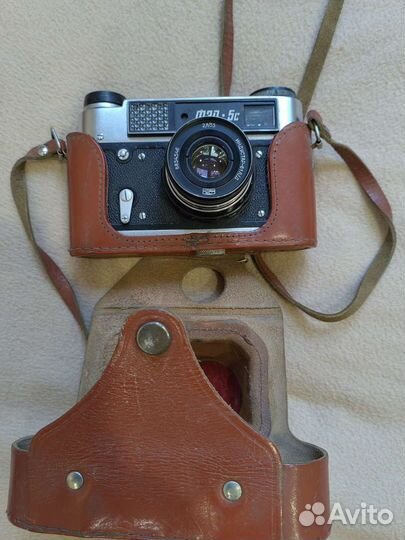 Плёночный фотоаппарат фэд 5с