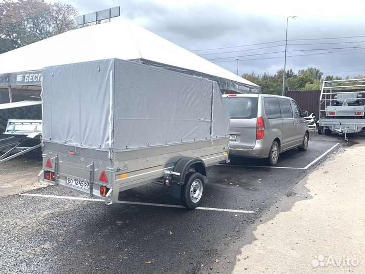 Прицеп сст 7132-08-У (Подъемный Борт и Тент 1.2)