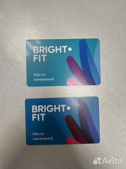 Карта в фитнес клуб Bright Fit