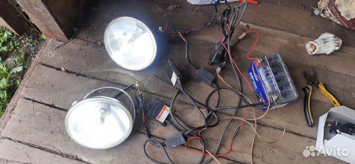 Биксенон h4 Комплект с оптикой