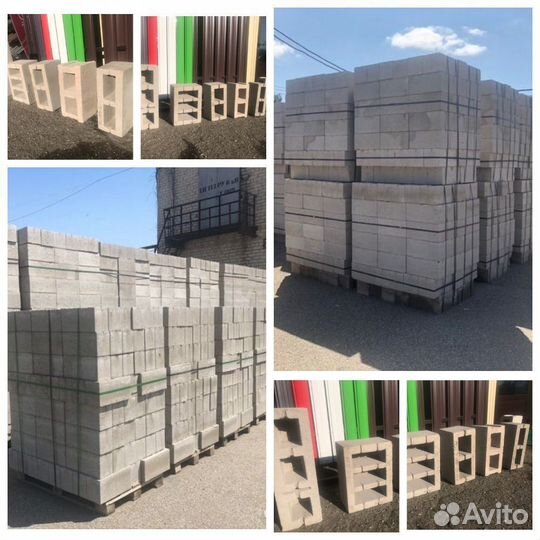 Пеплоблок евроблок