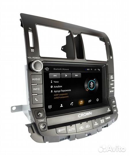 Магнитола Toyota Crown 2008 - 2012