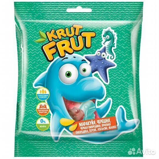 Мармелад крутфрут (KrutFrut) Подводный Мир 70г