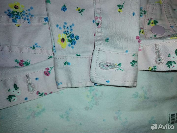 Джинсовая курточка на девочку