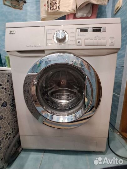 Стиральная машина бу lg 5 кг