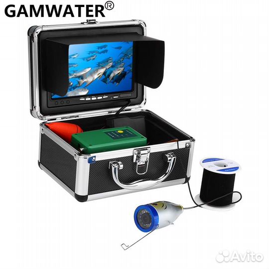 Камера для подводной рыбалки gamwater, 10м