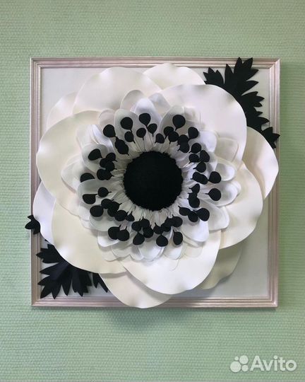 Картина 3D Анемон