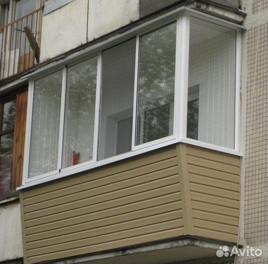 Остекление балкона