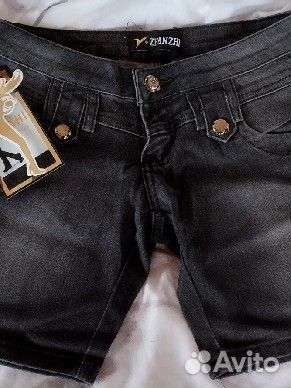 Шорты джинсовые