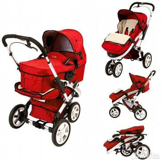 Коляска 2 в 1 Geoby Joos